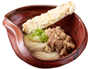 ちく天肉うどん